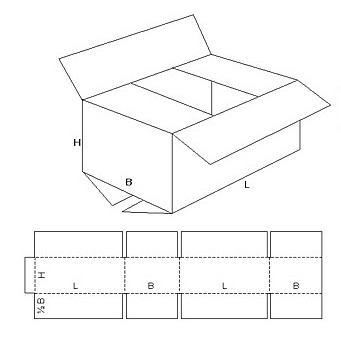 картонные коробки по индивидуальным размерам