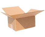 Четырехклапанная коробка из картона